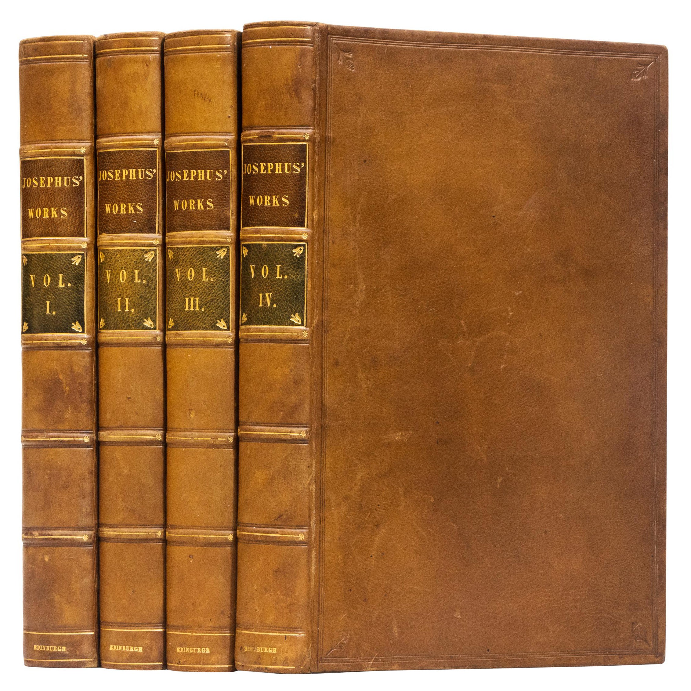 4 Volumes, Flavuis Josephus, the Works of Flavius Josephus