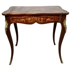 Beautiful French Louis XV Style Writing Table Circa 1900