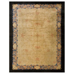 Chinesischer Peking-Teppich des frühen 20. Jahrhunderts ( 11'3" x 14'9" - 343 x 450 )