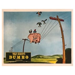Vintage Dumbo, #6 Unframed Poster, 1950'S RR