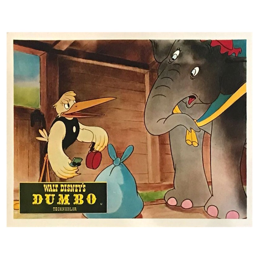 Dumbo, #5 Unframed Poster, 1950'S RR For Sale