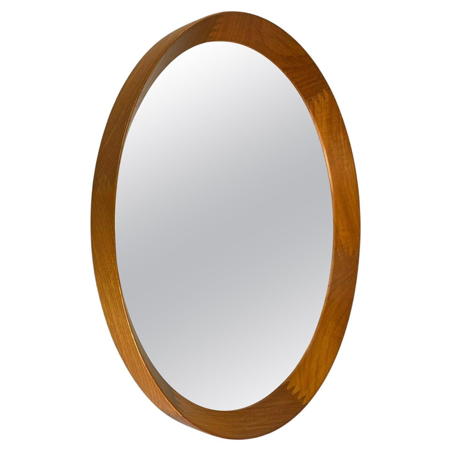 60s 70s Teak Mirror Wall Mirror Pedersen & Hansen Viby J.