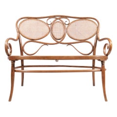 Vienna Secession J. & J. Kohn 1880/90 Bench No. 11