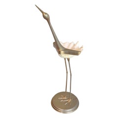 Ungewöhnliche stilisierte Vogelskulptur im Stil von Haguenauer. CIRCA 1960