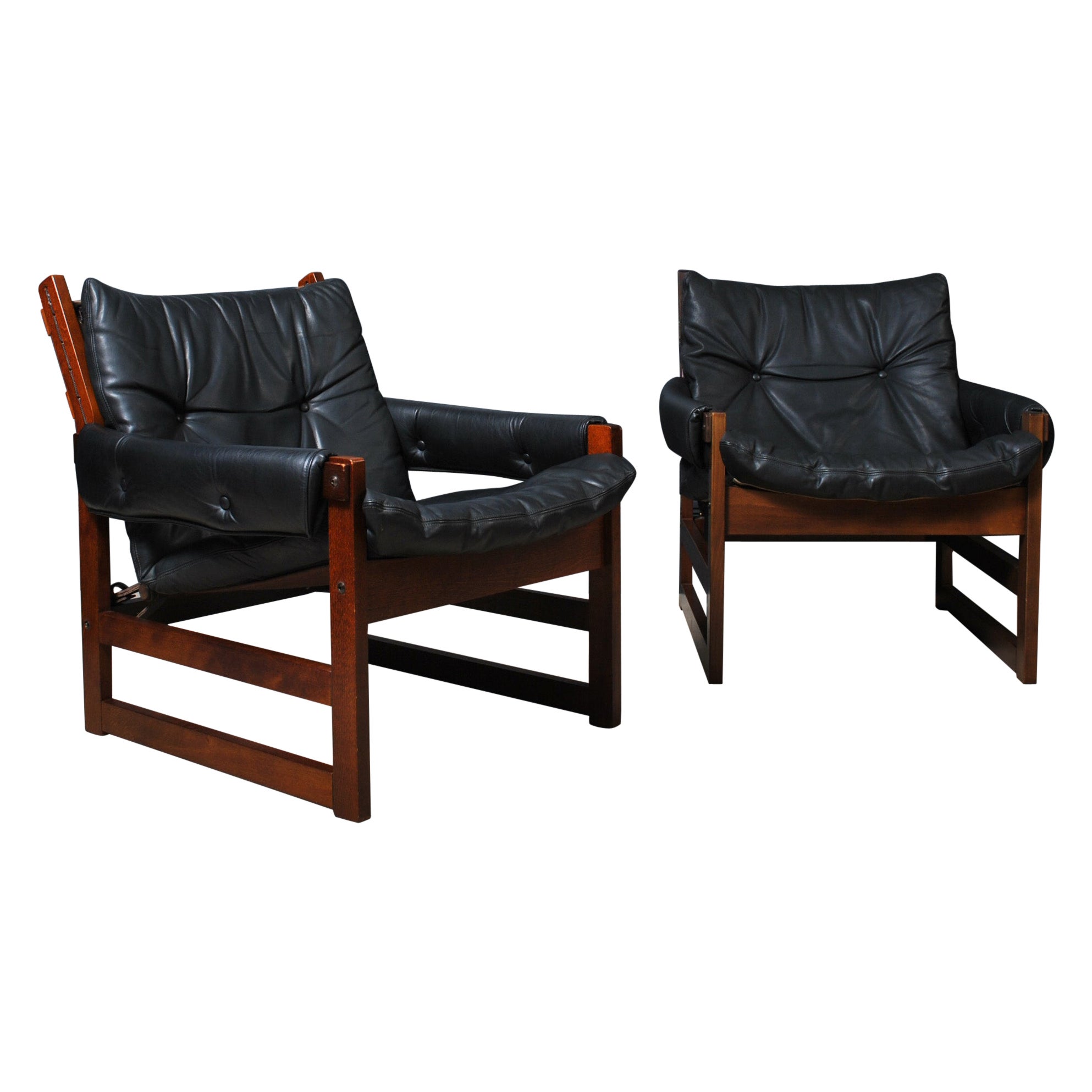 Pair of Nordic Lounge Chairs