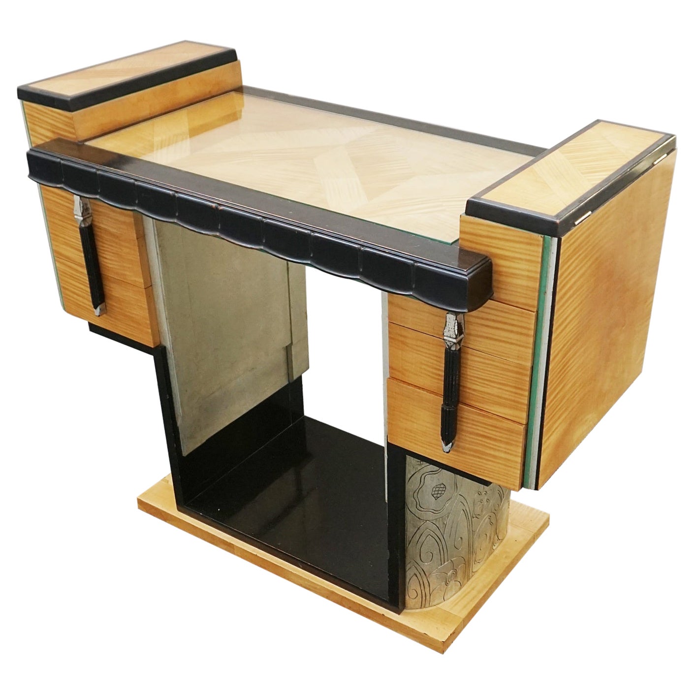 Art Deco Console Table by Serge Chermayeff for Waring & Gillows circa 1935 For Sale