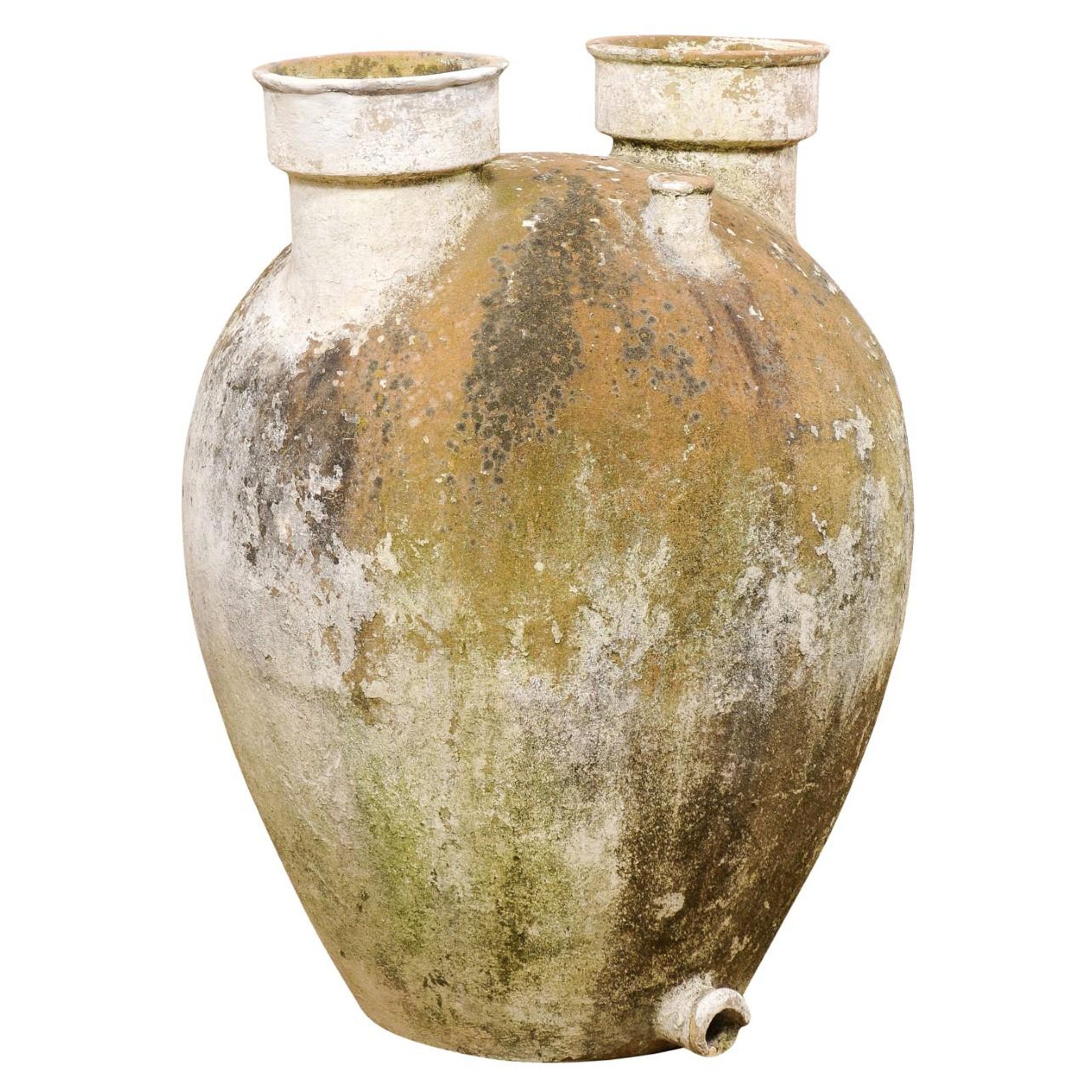 Spanish Large-Sized Terracotta Jar from the turn of the 19th & 20th C.