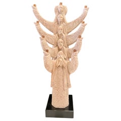Mid-Century Modern Rare Menorah by Austin Sculpture