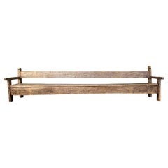 Early 20th Century Large Scale Holy House Bench