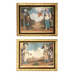 Antique Dutch Prints of the Four Continents