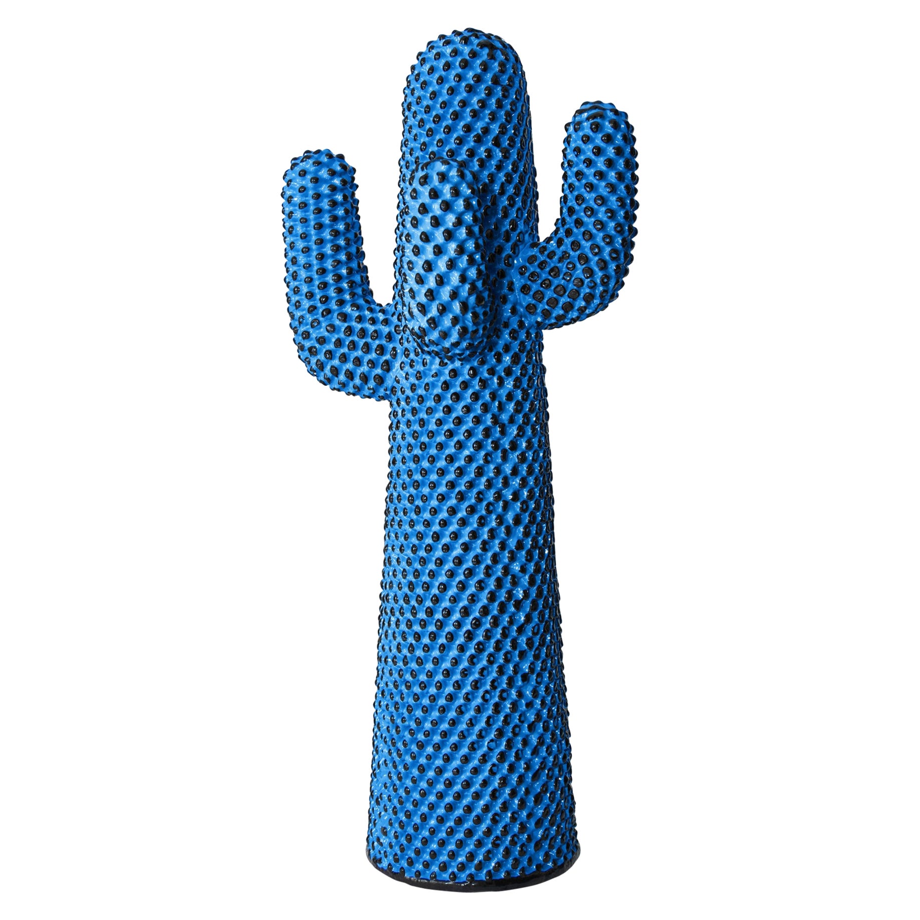 Andy’s Cactus Blue Coat Racks Sculpture by Andy Warhol x Gufram