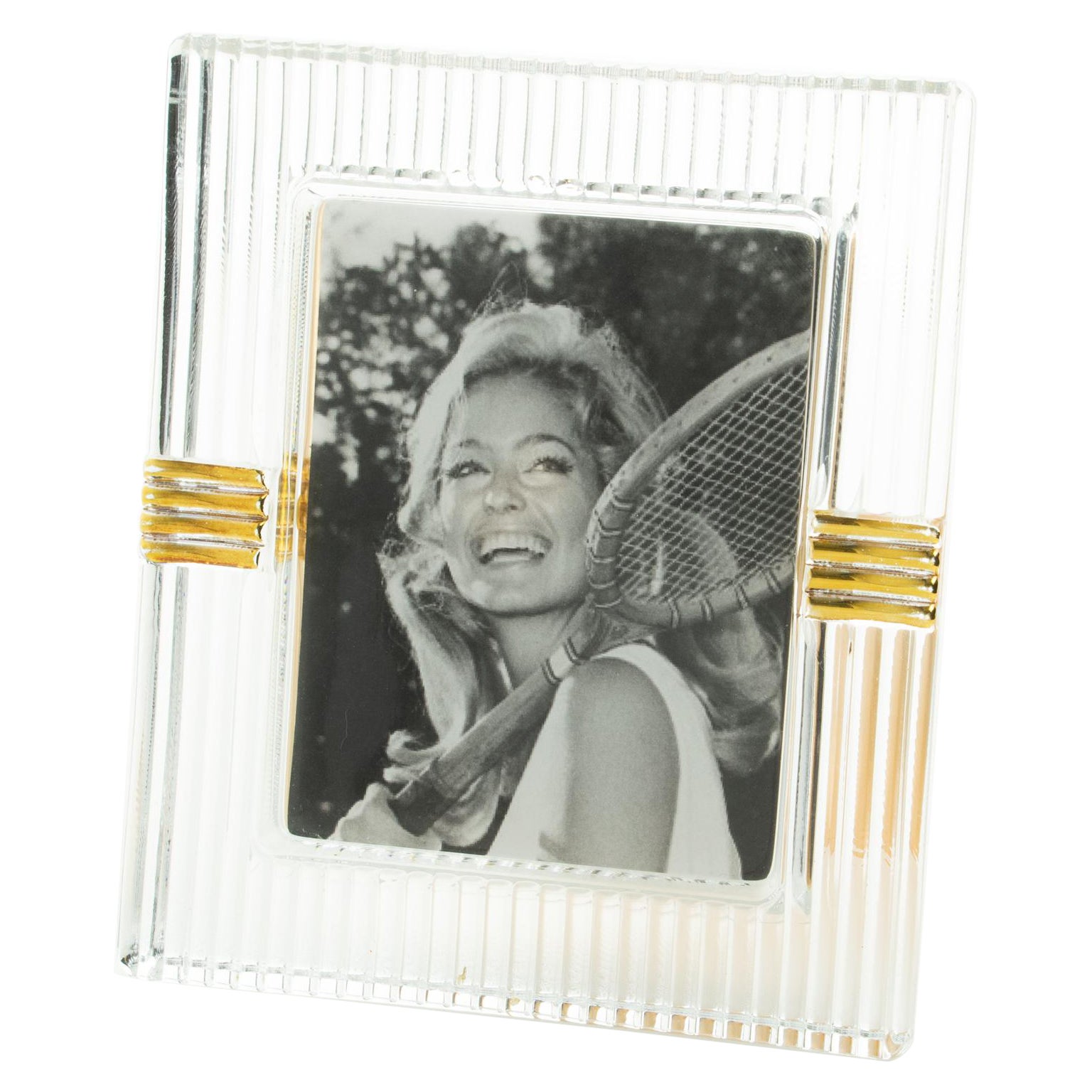 Christian Dior Paris Crystal Picture Frame, 1990s