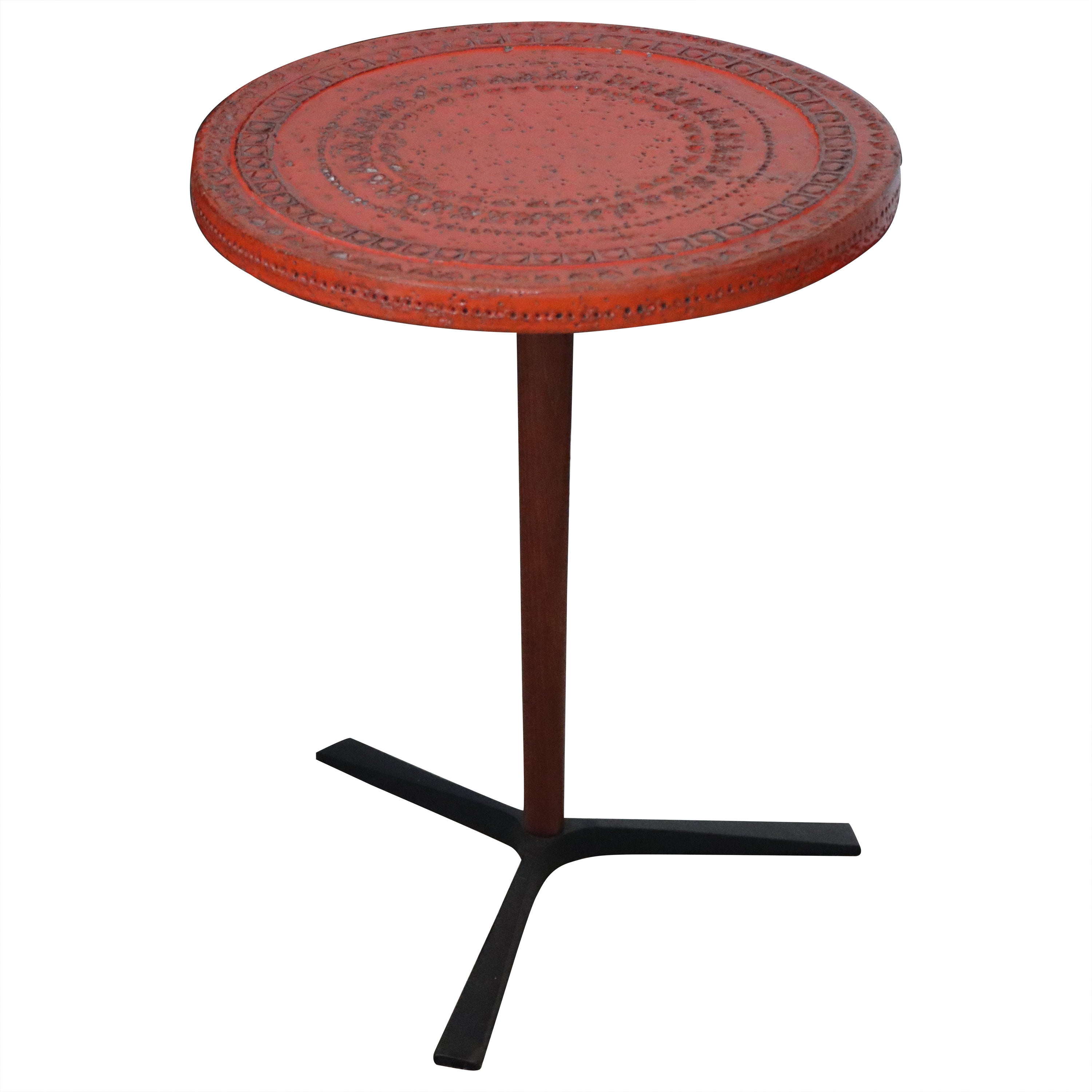 Italian Ceramic Table by Aldo Londi for Bitossi