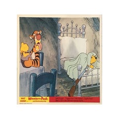 Winnie the Pooh and the Blustery Day, Unframed Poster 1968, #3 of a Set of 8