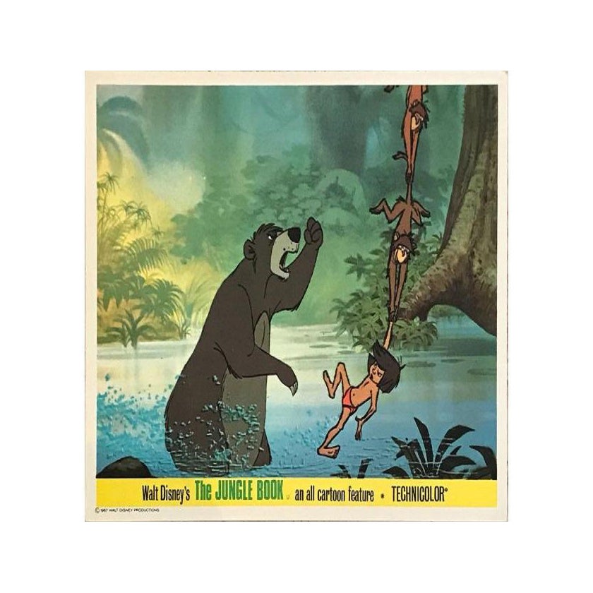 Jungle Book, Unframed Poster 1967, #1 of a Set of 12 For Sale