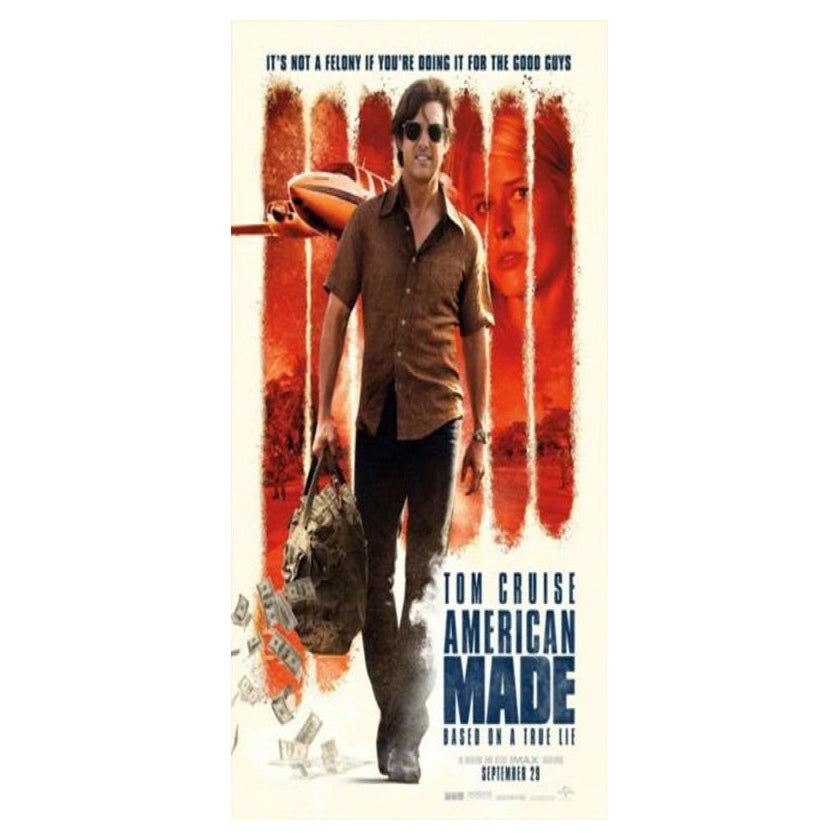 American Made, Unframed Poster 2017 For Sale