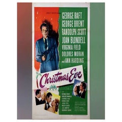 Vintage Christmas Eve, Unframed Poster, 1947
