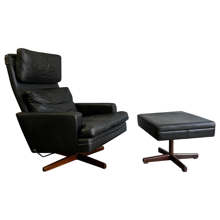 Midcentury Lounge Chair by Fredrik Kayser For Sale