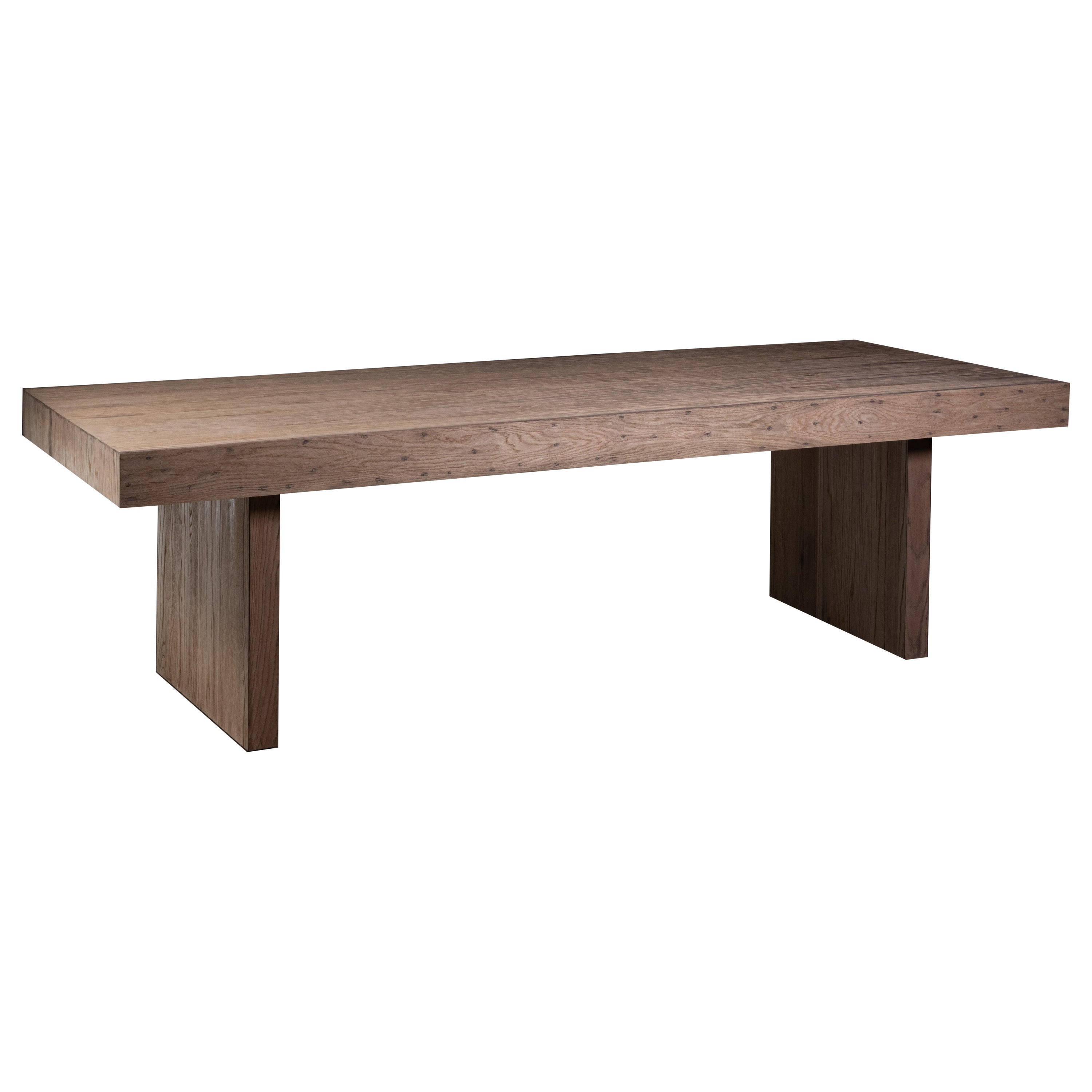1957 Natural Oak Dining Table