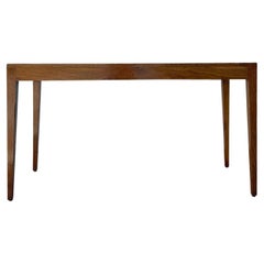 20th Century French Oakwood Freestanding Console Table by Jean-Michel Frank