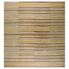 Amerikanischer Shaker Rager-Teppich des späten 19. Jahrhunderts ( 11' 8'' x 12' 6'' - 355 x 381 cm)
