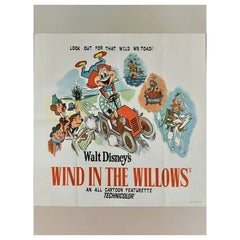 Vintage Wind in the Willows, Unframed Poster, 1987