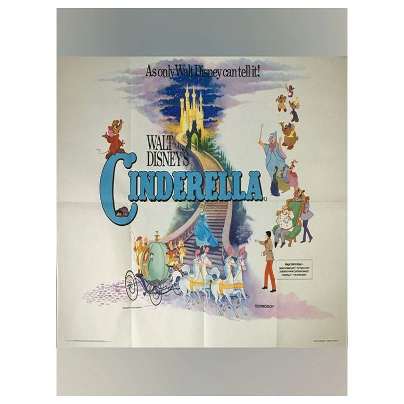 Cinderella Or Cendrillon For Sale At 1stdibs Cinderella Movie Poster
