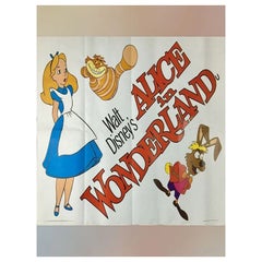 Alice in Wonderland, Unframed Poster, 1970R