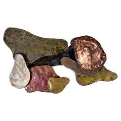 Abstract Mixed Metals Wall Sculpture by Silas Seandel