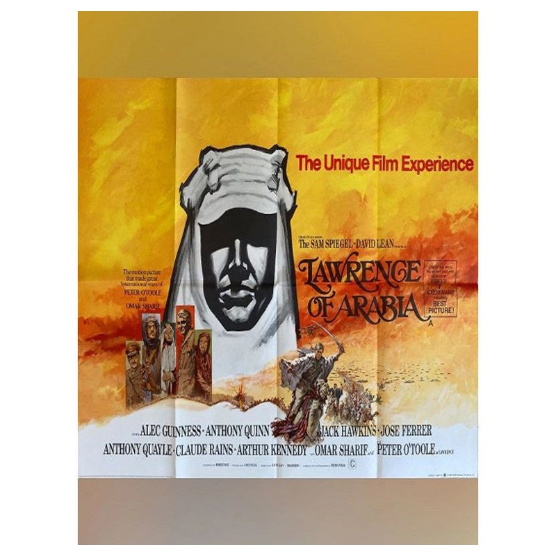 Lawrence of Arabia, Unframed Poster, R1971 For Sale