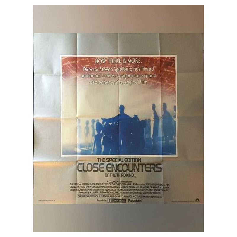 Close Encounters of The Third Kind, Unframed Poster, R1979 For Sale