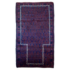 Hand Knotted Pure Wool Mushwani Prayer Rug