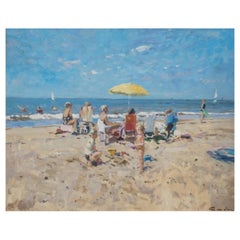 Niek van der Plas, Beach Scene