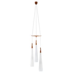 Midcentury Swedish Chandelier by Luxus, Sweden