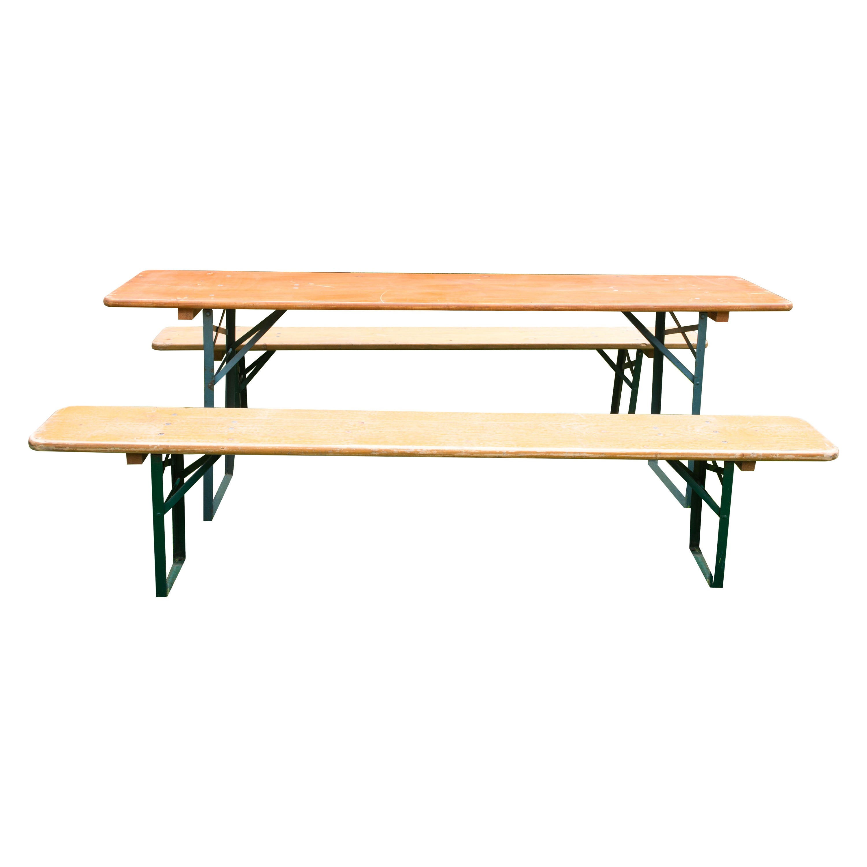 GARDEN TABLE BENCH HEAVY DUTY SWEDISH REDWOOD A-FRAME PUB STYLE PICNIC TABLE 