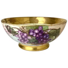 Large Limoges Hand Painted Center or Punch Bowl