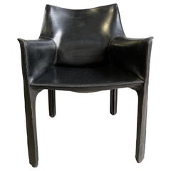 Midcentury Cassina Cab Chairs by Mario Bellini