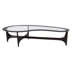 Mid-Century Modern Kidney Shaped Coffee Table by Adrian Pearsall Lane