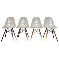 Classic Chairs Designed by Charles Eames and Made by Vitra for Herman Miller
