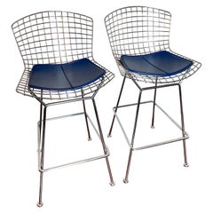 Iconic Bertoia Bar Stools by Knoll
