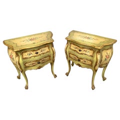 Italian Mid-Century Florentine Chests, a Pair