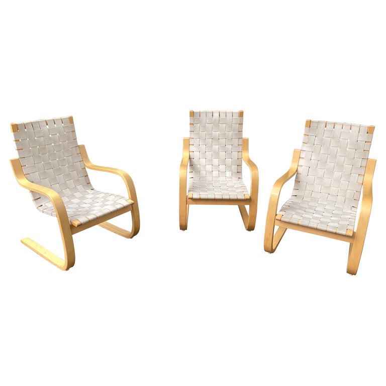 Alvar Aalto Lounge Chairs ICF 3 available For Sale
