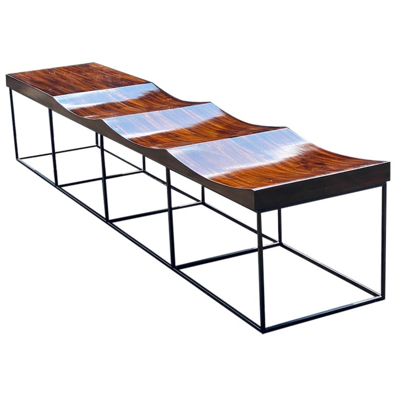 Jorge Zalszupin 102 Bench by L’atelier Brazil, circa 1965 For Sale