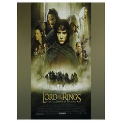 Lord of The Rings : Fellowship of The Ring, affiche non encadrée '2001'
