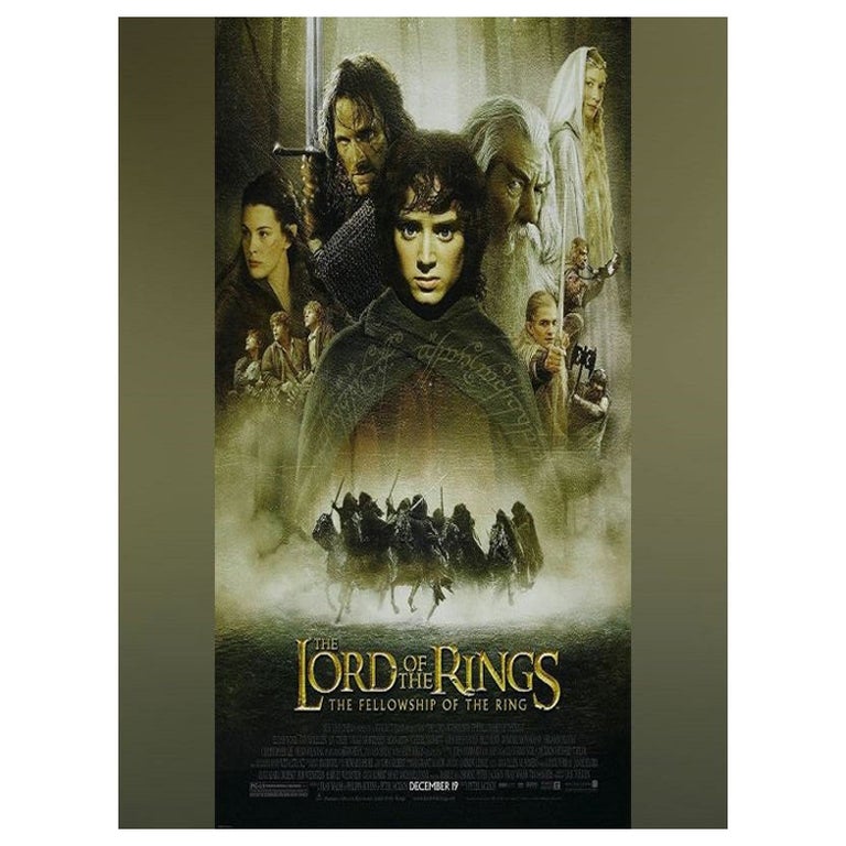 The Lord of the Rings: The Fellowship of the Ring Movie Poster