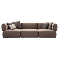 Patricia Urquiola „Bowy“ Sofa, Schaumstoff und Stoff von Cassina