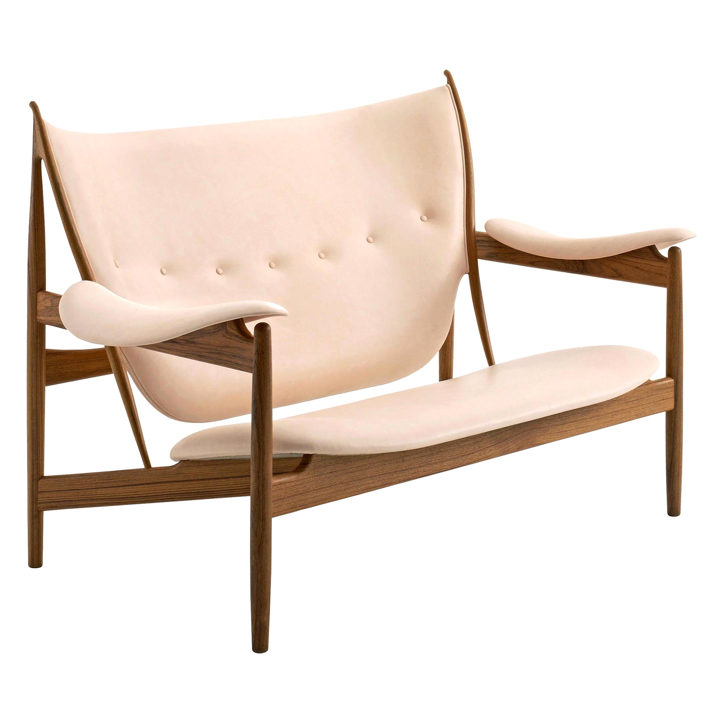 Finn Juhl Chieftain Sofa Couch Wood and Leather