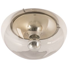 Retro 1 of 2 Large Sputnik Flushmount or Wall Sconce by Cosack, Germany, 1970s