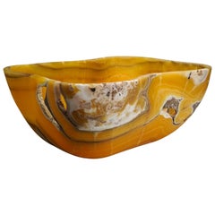 Genuine Polished Onyx Bowl From Mexico