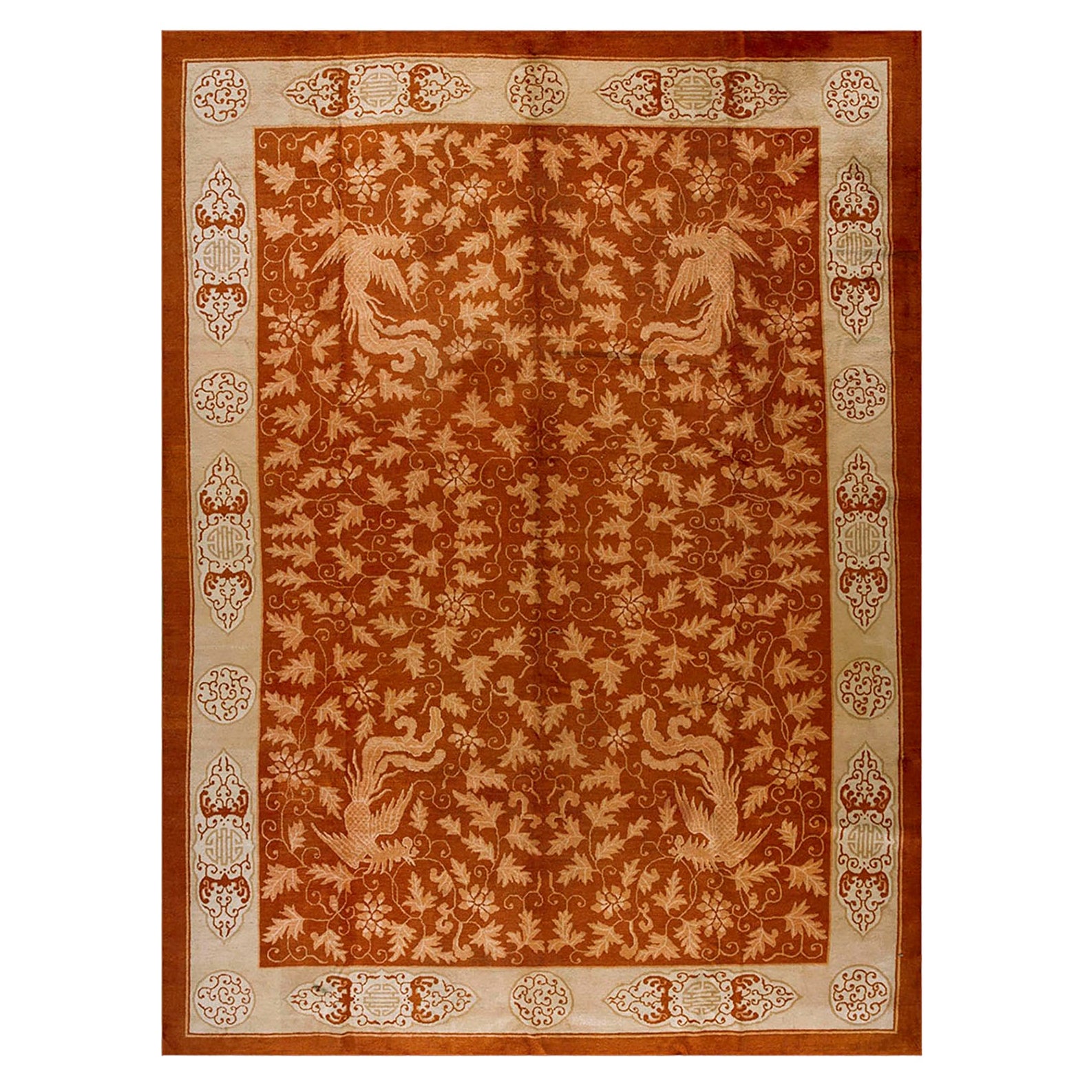 1920s Chinese Art Deco Carpet ( 10' x 14'2'' - 305 x 412 )